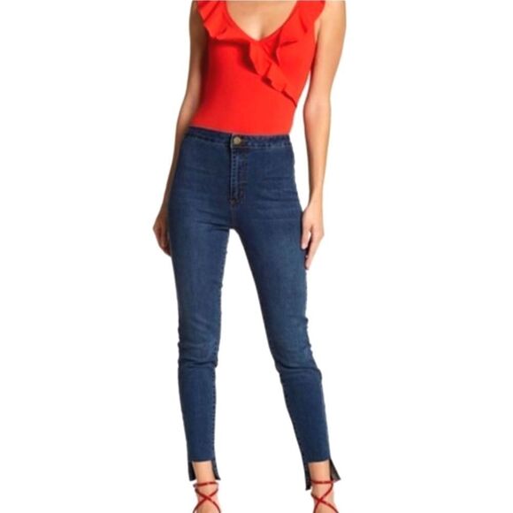 Ashley mason step hem jeans  - Picture 1 of 10